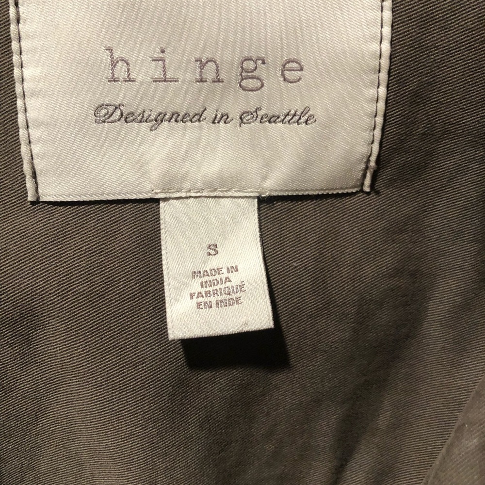 Hinge Olive Green Utility Jacket - image 7
